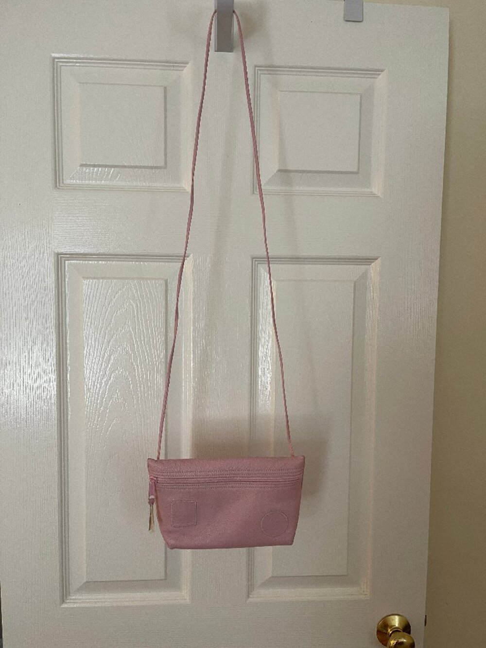 Carlos Falchi VTG Pink Crossbody Bag